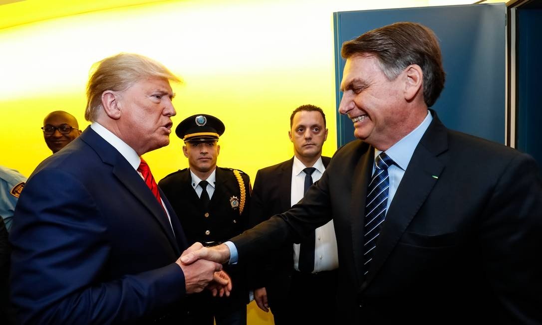 trump e bolsonaro